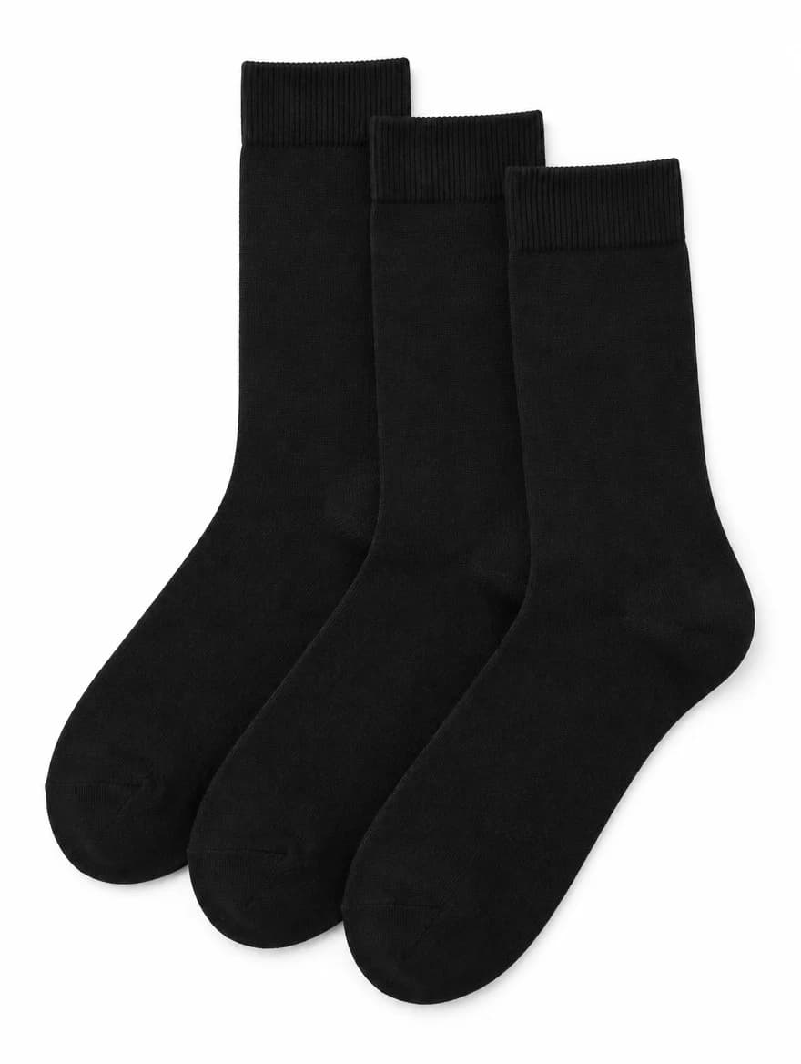 Pack 3 Chaussettes Noir